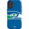 NFL Seattle Seahawks Retro Logo iPhone 16 Magsafe Impact Case